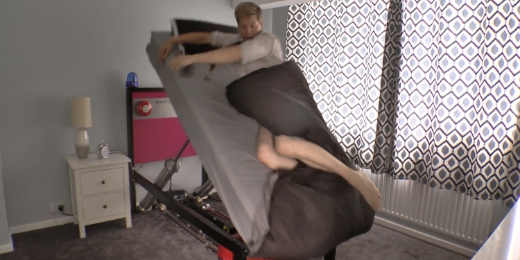(Video) The High Voltage Ejector Bed Will Definitely Get You Out Of Bed