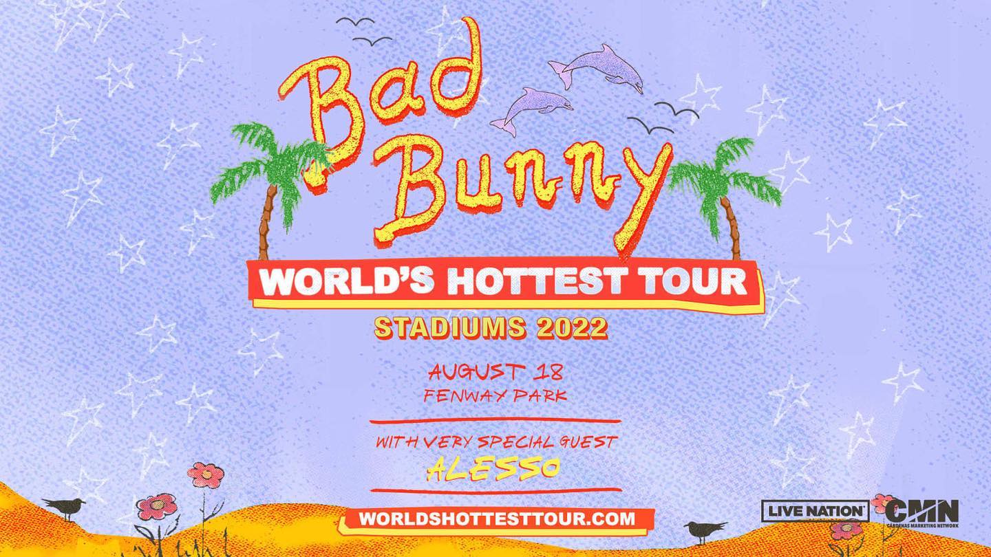 ðŸš¨GIVEAWAY ðŸš¨ weâ€™ve got your shot to win a pair of tickets to see Bad Bunny at Fenway Park on 8/18! To enter, tag your concert buddy in the comments AND share this post to your story. Unlimited entries allowed. Winners will be chosen at random by Monday (8/15) at 12pm. Good luck!