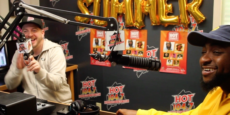 (In Studio) Davido with Ryan Deelon #NewAt2Mix