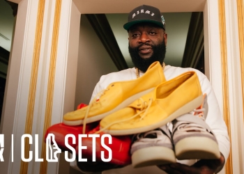 (Watch) Rick Ross Shows Off Massive Shoe Collection
