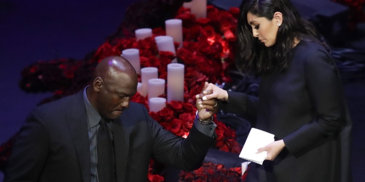 (News) Kobe + Gianna Bryant Memorial Service at Staples Center in Los Angeles