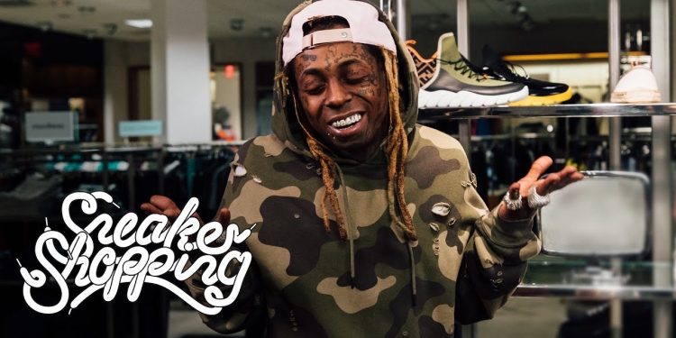 (Watch) Lil Wayne Drops Over $7,000 on Designer Sneakers!