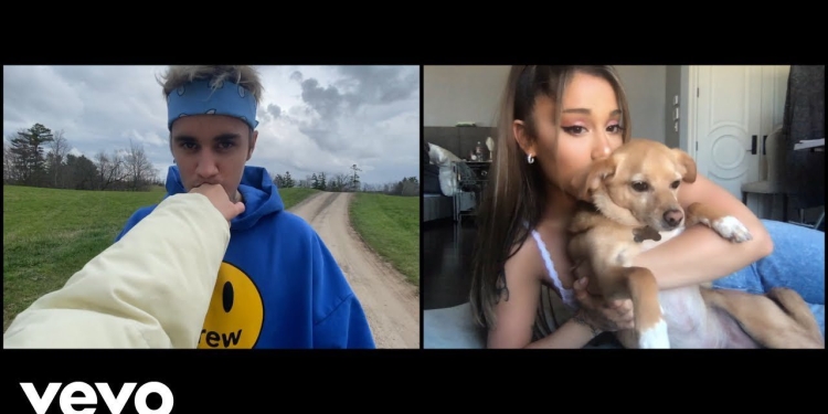 (Watch) Ariana Grande & Justin Bieber – Stuck with U