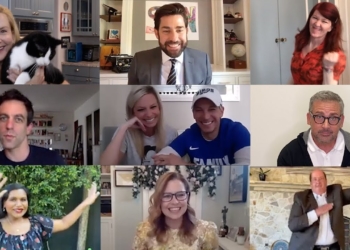 (Watch) Office Cast Reunites for Surpirse Zoom Wedding