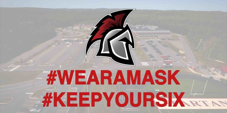 (Video) Sanford High Says Wear a Mask and Keep Your 6