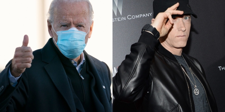 (News) Eminem Rarely Allows Anyone To License His Music But He Made An Exception For Joe Biden