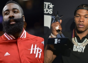 (News) James Harden Gifts Lil Baby a Richiard Mille Watch and Loads of Cash and Honey Buns