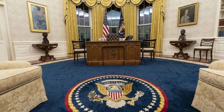 (News) President Biden Appears to Have Removed Donald Trumps Diet Coke Button from the Oval Office