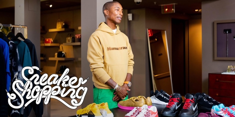(Watch) Pharrell Goes Sneaker Shopping With Complex