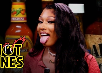 (Watch) Megan Thee Stallion Turns Into Hot Girl Meg While Eating Spicy Wings