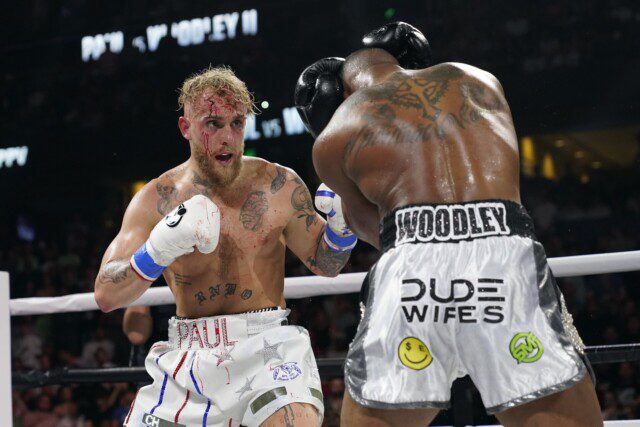 Jake Paul Tyron Woodley