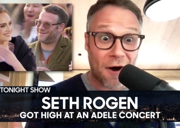 (News) Seth Rogen Talks About Being Stoned At Adele’s TV Special Concert