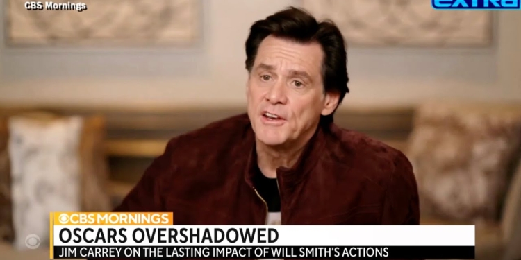 (News) Jim Carey Reacts To Slap Heard Around The World