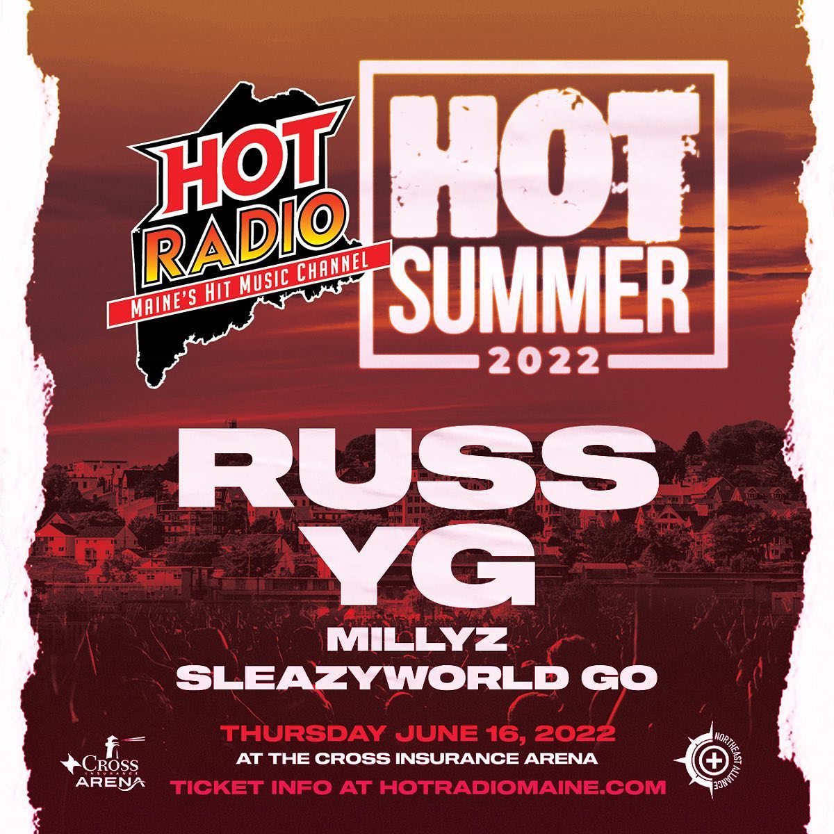 🚨 GIVEAWAY 🚨 We’ve got your chance to win a pair of tickets to HOT SUMMER!! To enter, tag your concert buddy in the comments & SHARE this post to your IG story.  Unlimited entries allowed, go crazy! Winners will be chosen at random by 12pm Monday 4/16.