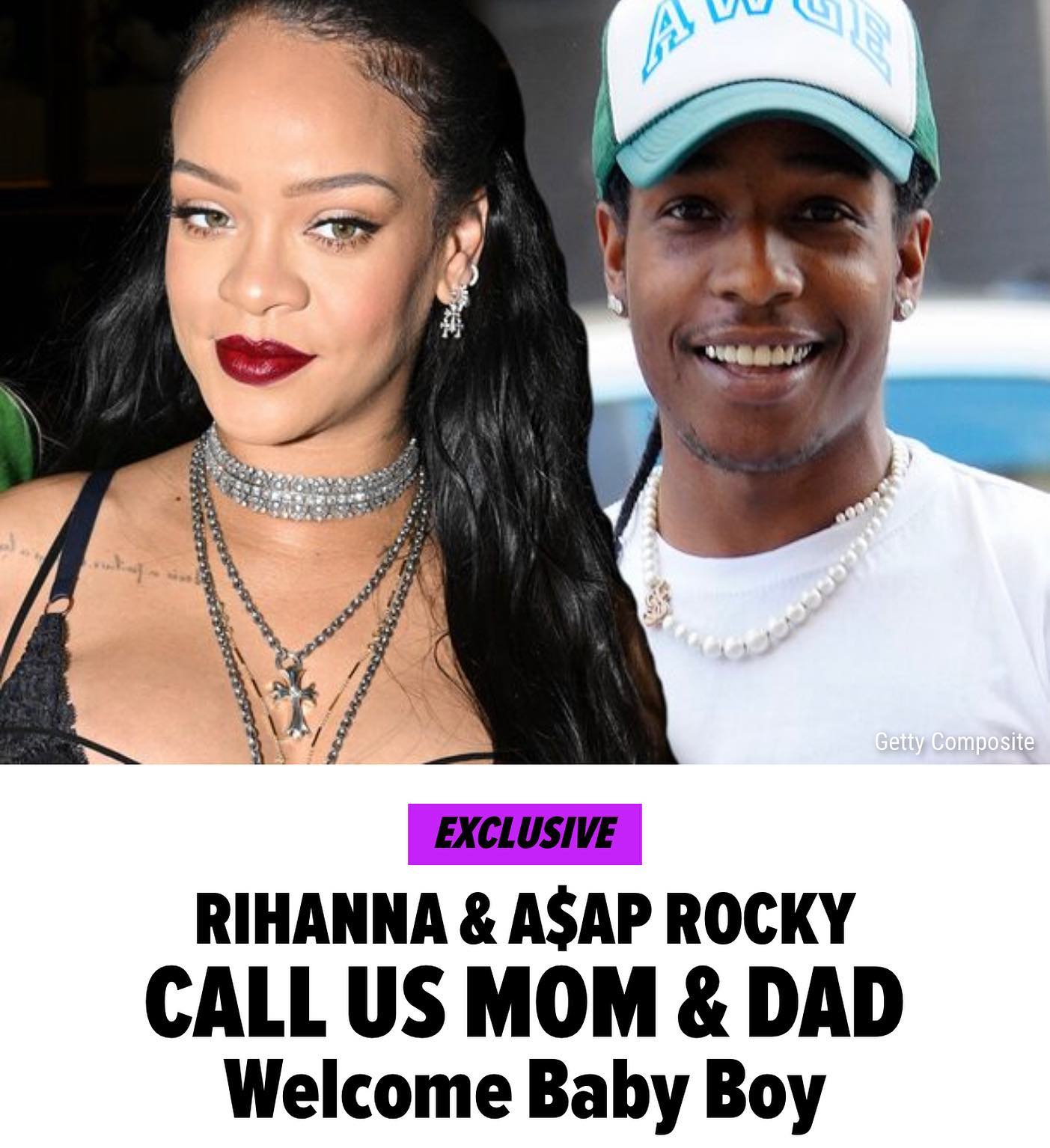 Congratulations Rihanna and A$AP Rocky!