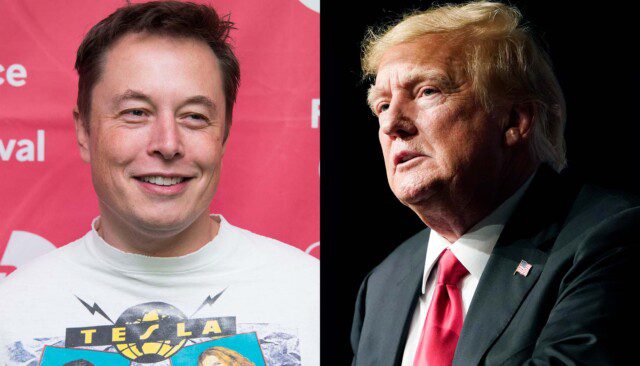 elon musk Donald trumo