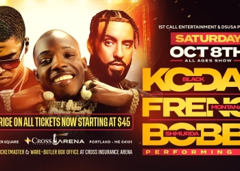 (Concert) Kodak Black,  French Montana & Bobby Shmurda – Cross Insurance Arena