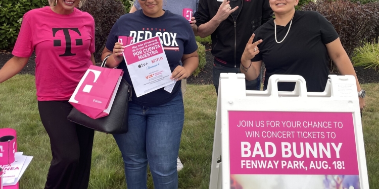 Live Broadcast T Mobile Biddeford Bad Bunny Ticket Giveaway