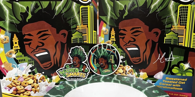 (News) Marcus Smart Keeps His Basketball IQ High With His New Cereal “Wicked Smarts”