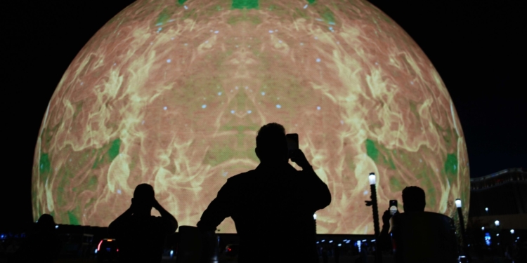 The Stars Align At Incredible New Las Vegas Sphere