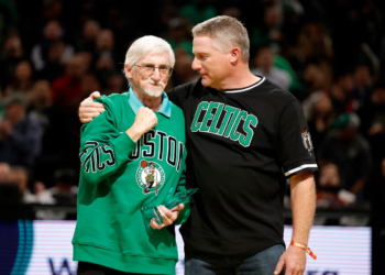 Boston Celtics Honor Auburn’s Tom Giberti As Their “Hero Among Us” To Standing Ovation At TD Garden