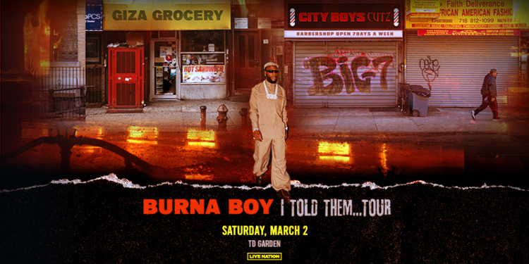 See Burna Boy in Boston