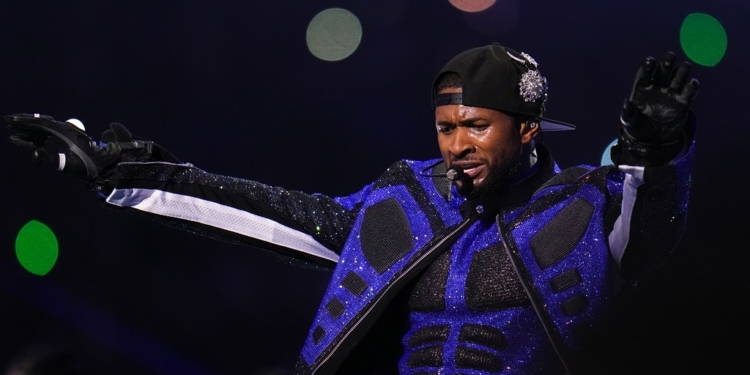 Usher Got Hitched Before His Halftime Performance