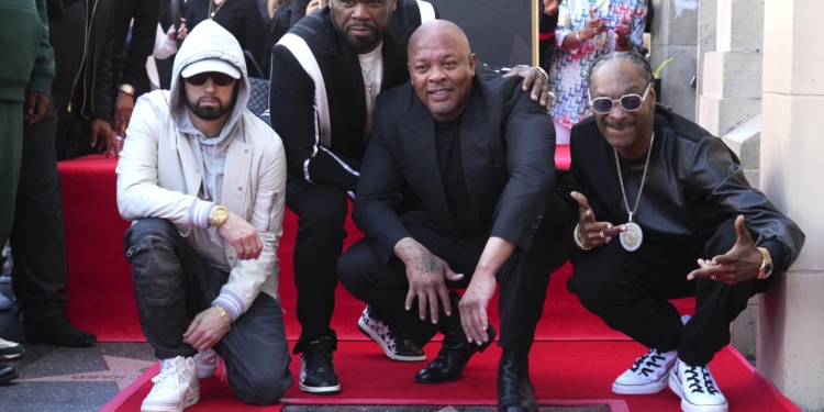 Dr. Dre Gets His Star On The Hollywood Walk Of Fame