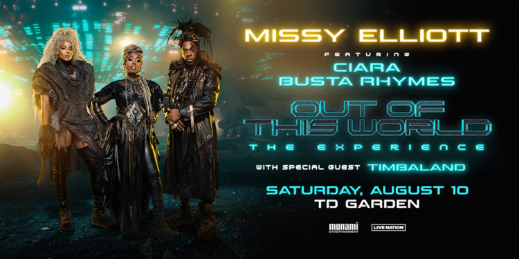 See Missy Elliott, Ciara & Busta Rhymes in Boston
