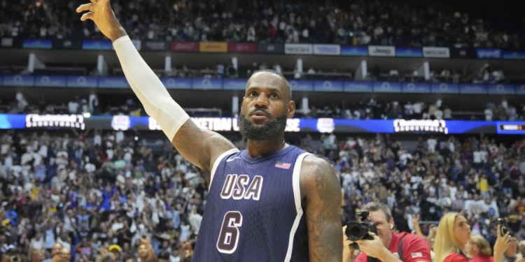 LeBron James Selected As USA’s Male Flag Bearer For The Olympics Opening Ceremony