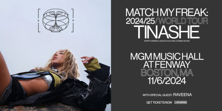 See Tinashe in Boston