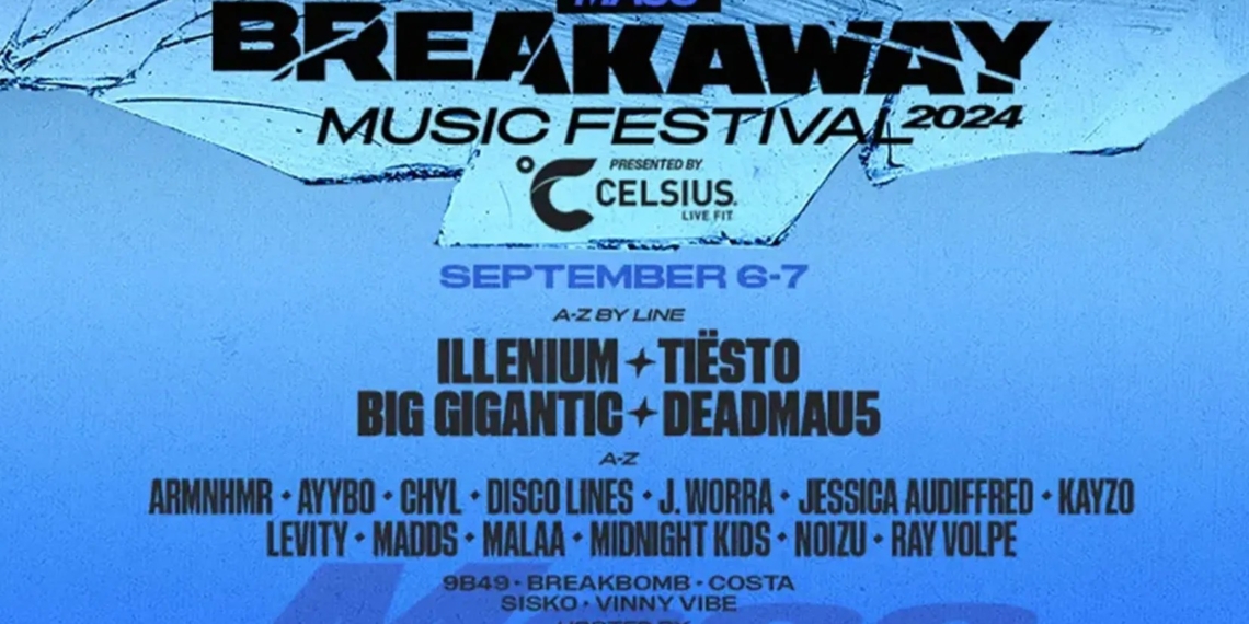 Win Breakaway Music Festival Passes: Tiesto, Deadmau5, Illenium, Big Gigantic & more