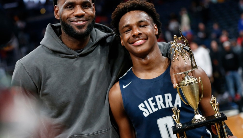 LeBron James Won’t Let Bronny Call Him Dad on the Court