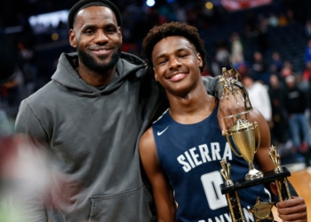LeBron James Won’t Let Bronny Call Him Dad on the Court