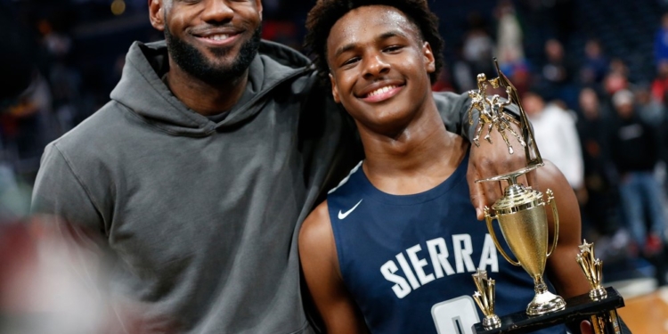 LeBron James Won’t Let Bronny Call Him Dad on the Court