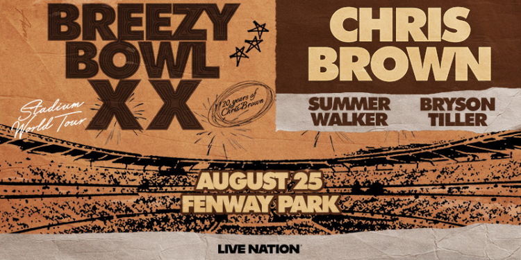 See Chris Brown at Fenway Park