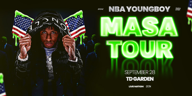 See NBA YoungBoy in Boston