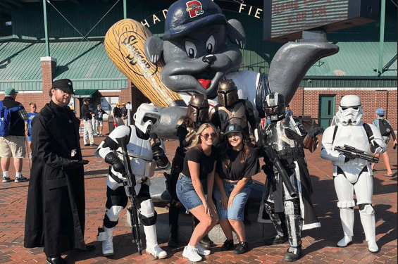 Hot Radio Maine & Joe Bornstein Live At Hadlock For Star Wars Night