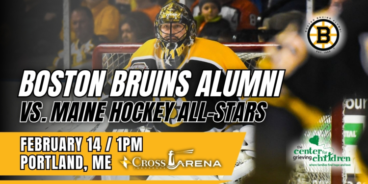 Boston Bruins Alumni vs. Maine Hockey All-Stars Game in Portland