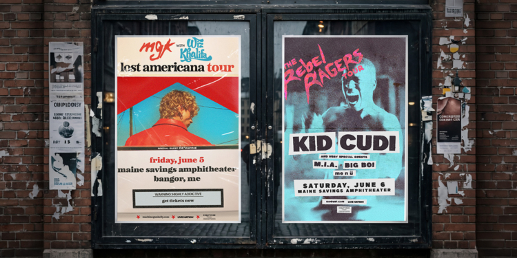 Ultimate Concert Weekend Win MGK, Wiz Khalifa + Kid Cudi, MIA, Big Boi Tickets