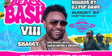 Hot Beach Bash 8: Shaggy Live At Bernie’s Beach Bar August 27th (PRESALE CODE LIVE NOW)