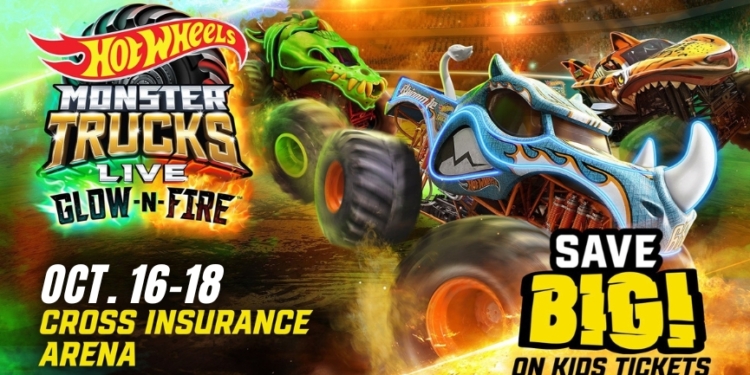 Hot Wheels Monster Trucks Live Glow-N-Fire in Portland