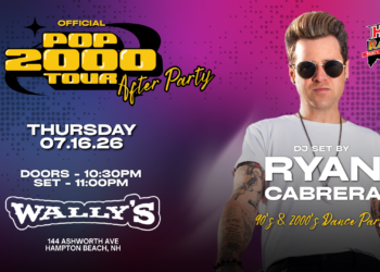 Pop 2000 Official Afterparty with Ryan Cabrera in Hampton Beach