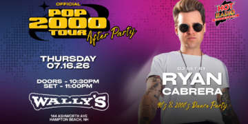 Pop 2000 Official Afterparty with Ryan Cabrera in Hampton Beach