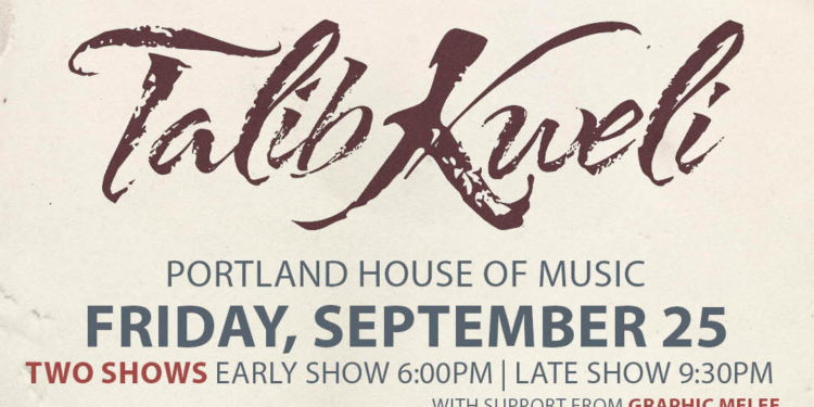See Talib Kweli in Portland