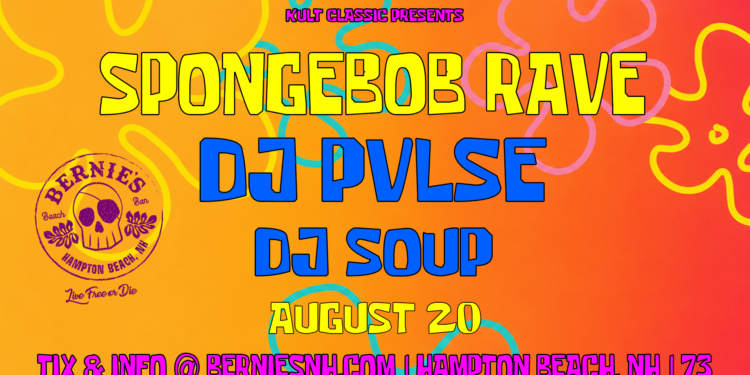 SpongeBob Rave in Hampton Beach